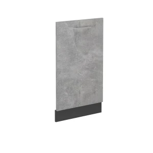 Opvaskemaskinens frontpanel R-Line Beton 45 cm uden bordplade Vicco