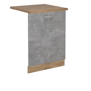 Opvaskemaskinens frontpanel R-Line Beton 60 cm , BP Eg Vicco