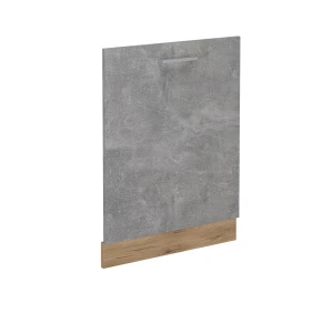 Opvaskemaskinens frontpanel R-Line Beton 60 cm uden bordplade Vicco