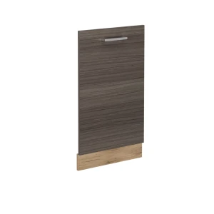 Geschirrspülblende R-Line Edelgrau 45 cm ohne Arbeitsplatte Vicco