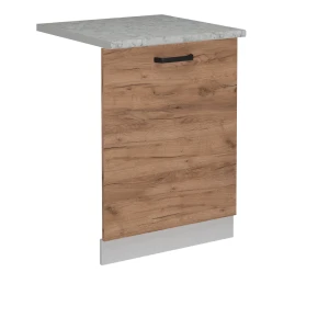 Opvaskemaskinens frontpanel R-Line Gold power oak 60 cm med bordplade Vicco