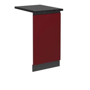 Opvaskemaskinens frontpanel R-Line Rød 45 cm , BP Antracit Vicco