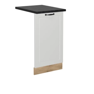 Geschirrspülblende R-Line Weiß Landhaus 45 cm , AP Anthrazit Vicco