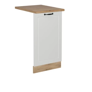 Predný panel umývačky riadu R-Line Biely vidiecky dom 45 cm , AP Oak Vicco