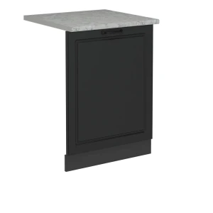 Façade de lave-vaisselle R-Line Anthracite campagne 60cm , PT Marbre Vicco