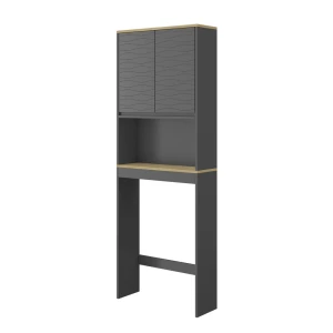 Toilettenschrank Livia Anthrazit 60 x 163 cm Vicco