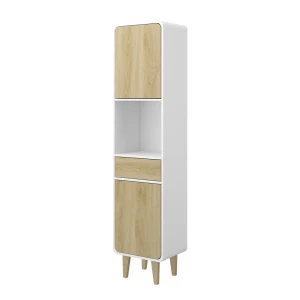 Badeværelsesmøbler Arla Hvid/eg 40 x 161 cm Vicco