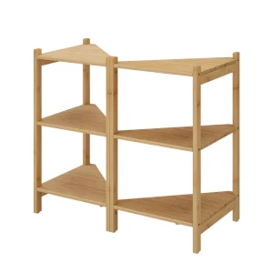 Underskab til håndvask Zeno Bambus 68 x 60.5 cm Sæt med 2 stk. Vicco