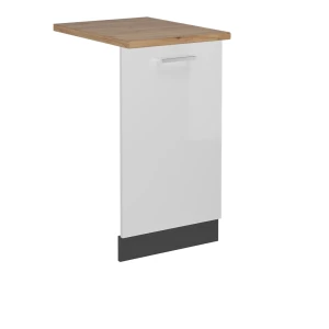 Frontplade R-Line Hvid højglans 45 cm , BP Eg Vicco