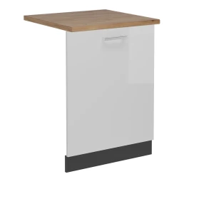 Etupaneeli R-Line Valkoinen korkeakiilto 60 cm , AP Oak Vicco
