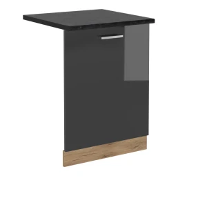 Façade de lave-vaisselle R-Line Anthracite Haute brillance 60cm , PT Anthracite Vicco