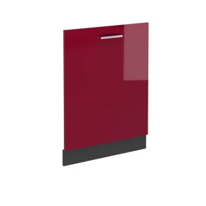 Pannello frontale R-Line Rosso lucido 60 cm senza piano di lavoro Vicco