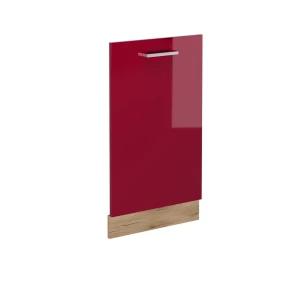 Frontplade R-Line Rød højglans 45 cm uden bordplade Vicco
