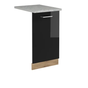 Geschirrspülblende R-Line Preto alto brilho 45 cm , Mármore AP Vicco
