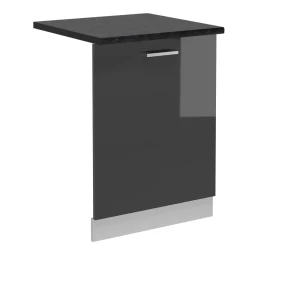 Geschirrspülblende R-Line Anthrazit Hochglanz 60 cm , AP Anthrazit Vicco
