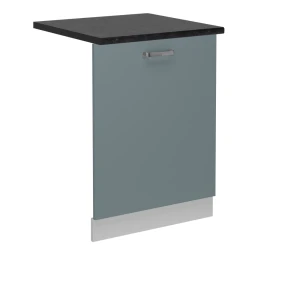 Geschirrspülblende R-Line Blau-Grau 60 cm , AP Anthrazit Vicco
