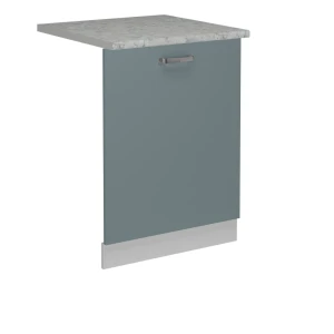 Geschirrspülblende R-Line Blau-Grau 60 cm , AP Marmor Vicco