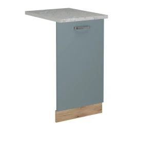 Opvaskemaskinens frontpanel R-Line Blågrå 45 cm med bordplade Vicco