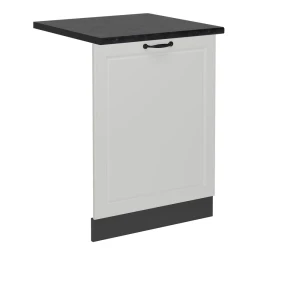 Astianpesukoneen etupaneeli R-Line Valkoinen maalaistalo 60 cm , AP Antrasiitti Vicco