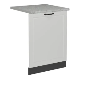 Façade de lave-vaisselle R-Line Blanc campagne 60cm , PT Marbre Vicco