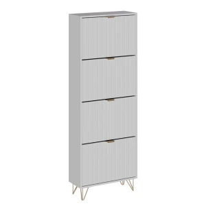 Skoskab Helge Hvid 60 x 166.7 cm 4 rum Vicco