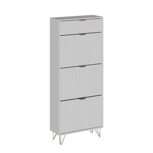 Skoskab Helge Hvid 60 x 145 cm 3 rum Vicco