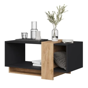 Stolik kawowy Aven Antracyt/złoty dąb 91.8 x 49 cm Vicco