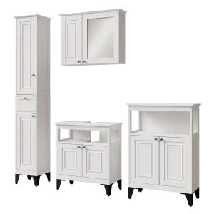 Badkamermeubelset Vanity Wit 4 delen Vicco