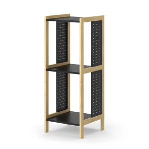 Stående hylde Elvia Sort 40 x 107 cm Vicco
