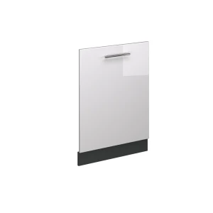 Façade de lave-vaisselle Fame-Line Blanc Haute brillance 60cm sans PT Vicco