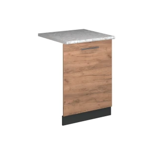 Opvaskemaskinens frontpanel Fame-Line Gold power oak 60 cm med bordplade Vicco