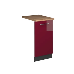 Opvaskemaskinens frontpanel Fame-Line Bordeaux rød højglans 45 cm , BP Eg Vicco