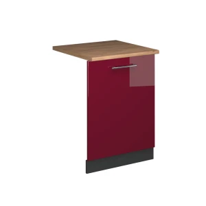 Astianpesukoneen etupaneeli Fame-Line Bordeaux korkeakiilto 60 cm , AP Oak Vicco