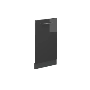 Geschirrspülblende Fame-Line Anthrazit Hochglanz 45 cm ohne Arbeitsplatte Vicco