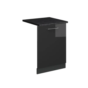Façade de lave-vaisselle Fame-Line Anthracite Haute brillance 60cm , PT Anthracite Vicco