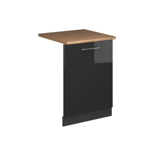 Astianpesukoneen etupaneeli Fame-Line Korkeakiiltoinen antrasiitti 60 cm , AP Oak Vicco