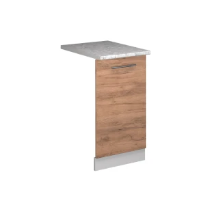 Opvaskemaskinens frontpanel Fame-Line Gold power oak 45 cm med bordplade Vicco