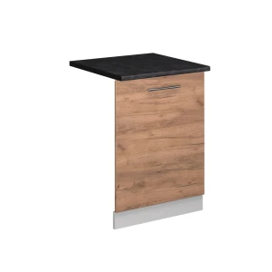 Opvaskemaskinens frontpanel Fame-Line Gold power oak 60 cm , BP Antracit Vicco