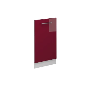 Opvaskemaskinens frontpanel Fame-Line Bordeaux rød højglans 45 cm uden bordplade Vicco