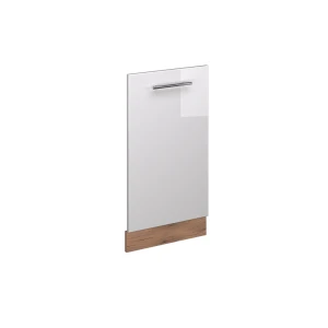Geschirrspülblende Fame-Line Weiß Hochglanz 45 cm ohne Arbeitsplatte Vicco