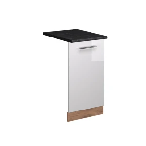 Geschirrspülblende Fame-Line Branco alto brilho 45 cm , AP Antracite Vicco