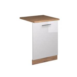 Astianpesukoneen etupaneeli Fame-Line Valkoinen korkeakiilto 60 cm , AP Oak Vicco