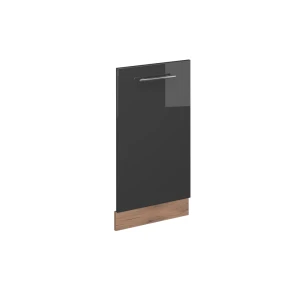 Façade de lave-vaisselle Fame-Line Anthracite Haute brillance 45cm sans PT Vicco