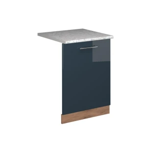 Geschirrspülblende Fame-Line Azul escuro alto brilho 60 cm , Mármore AP Vicco