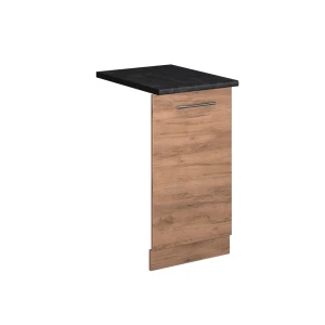 Opvaskemaskinens frontpanel Fame-Line Gold power oak 45 cm , BP Antracit Vicco