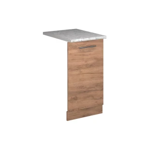 Opvaskemaskinens frontpanel Fame-Line Gold power oak 45 cm med bordplade Vicco