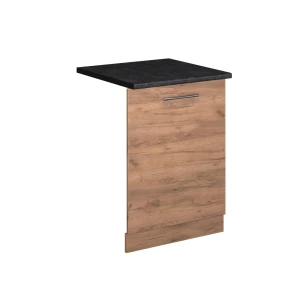 Opvaskemaskinens frontpanel Fame-Line Gold power oak 60 cm , BP Antracit Vicco