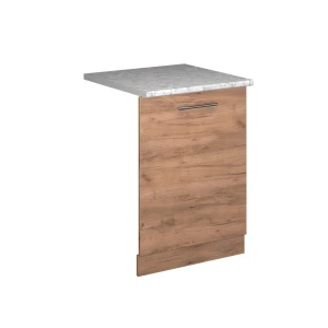 Opvaskemaskinens frontpanel Fame-Line Gold power oak 60 cm med bordplade Vicco