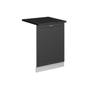 Vaatwasserfrontpaneel Fame-Line Antraciet-goud 60 cm , WB Antraciet Vicco