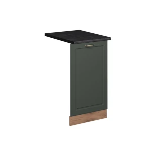 Predný panel umývačky riadu Fame-Line Zelený a zlatý vidiecky dom 45 cm , AP Antracit Vicco